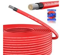 RELIAGINT Solar Cable 30 Meters 6mm² - Weatherproof, Tinned Copper Connector for Rust & Oxidation Protection - Red Panel Wire - DC 1,500V / AC 600V