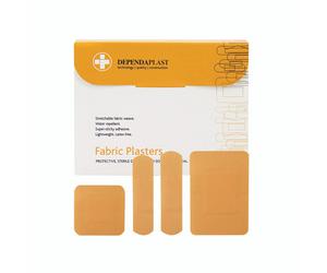Reliance Fabric Plasters Astd PK100