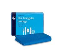 Reliance MasterChef Blue Triangular Bandage 90cm x 127cm, Single Use (RL941)