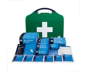 Reliance MasterChef Catering HSE 10 Person First Aid Kit in Small Green Aura3 Box (RL178)