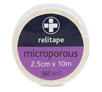 Reliance Medical 1000 x 2.5 cm Relitape Microporous Tape - Pack of 12