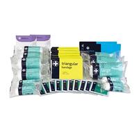 Reliance Medical 20 Persons First Aid Refill Kit - Ideal in Combination with the Lewis Plast Premium Medium 11-20 Persons First Aid Kit Box