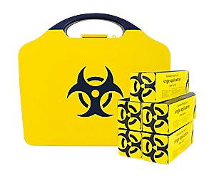 Reliance Medical Bio-Hazard Kit 5 Application Aura Box