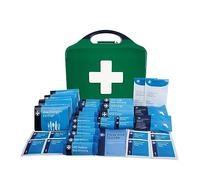 Reliance Medical Catering First Aid Kit - for 20 Persons for Office, Home, Workplace, First Aid Storage Box Contains Essentials - HSE Compliant, Blue, 82 Pieces