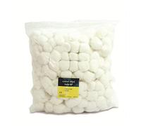 Reliance Medical Cotton Wool Balls for First Aid Injury Treatment Health & Skin Care in White Large Pack of 250