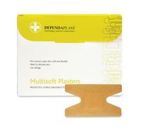 Reliance Medical Dependaplast REL529 Multisoft Plaster, Anchor (Pack of 50)