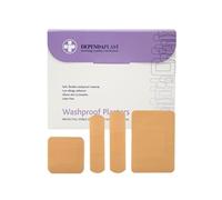 Reliance Medical Dependaplast Washproof Plasters Assorted (Pack 100)
