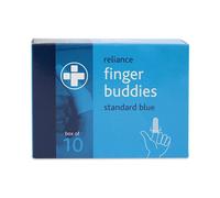 Reliance Medical Finger Buddies Standard Blue Pack of 10 495