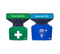 Reliance Medical First Aid Point AuraPoint - 2 Unit Point - Small BS5899-1 First Aid Kit & Double Eyewash Station
