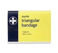Reliance Medical First Aid Sling Triangular Bandage - Single Use, for Shoulder & Arm, Sterile, Ideal for Slings, Splinting, and First Aid Training 90 cm x 127 cm Assorted Pack of 10