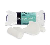 Reliance Medical No.16 Eye Pad Dressing with Bandage, Pack of 10