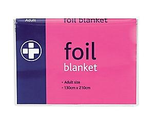 Reliance Medical Foil Blanket 760 210 x 130 cm Pack of 10