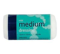 Reliance Medical HSE Wound Dressing Medium 12cm x 12cm Sterile