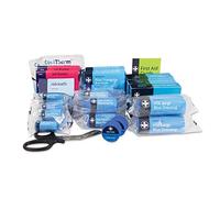Reliance Medical Medium Catering First Aid Kit Refill - Essential Supplies for Workplace, Compliance and Safety, Includes Dressings, Plasters, Workplace Injuries First Aid Supplies