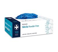 Reliance Medical Medium Nitrile Powder-Free Gloves, 100-Piece