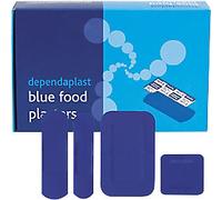 Reliance Medical Dependaplast Blue Plasters Assorted, Pack of 100 546