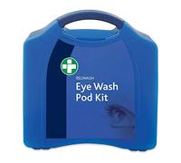 Reliance Medical Premium Eye Wash Dispenser First Aid Kit, Contains Eye Wash for Home, Workplace, Travel