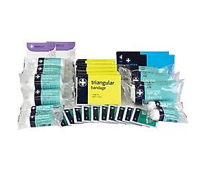 Reliance Medical Refill for HSE Workplace Kit 20 People 122 48.5 x 29 x 47 cm