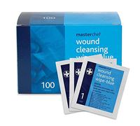 Reliance Medical REL714 Reliwipe Wound Cleansing Wipe, Blue (Pack of 100)
