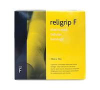 Reliance Medical Religrip Elasticated Tubular Bandage, Size F, ideal for Treating Soft Tissue Injuries, Dislocations, for Arms Legs and Feet, 10 cm x 10 m