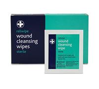 Reliance Medical Reliwipe Moist Cleansing Wipes - Pack of 5, Total 100