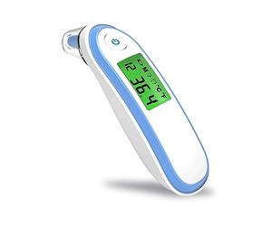 Reliance Medical Tympanic Digital Thermometer - Fast And Accurate Temperature Measurement With Ear Reading For Children And Adults, White