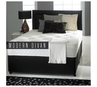 Reliance Ortho Divan bed doubel 4ft 6 with mattress and headboard and 2 drawers - Double (4'6)
