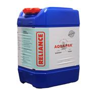Reliance Products Aqua-Pak 5 Gallon Rigid Water Container, Blue, 11.5 Inch x 9.1 Inch x 15.4 Inch