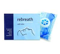 Reliance Rebreath Mouth To Mouth Shield With One-Way Valve (RL850)