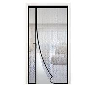 RELIANCER Magnetic Thermal Insulated Door Curtain,Waterproof EVA Door Cover,Left Right Side Opening,Fit Doors Size 36"x78",Self-Closing Insulated Doorway Curtain,Patio Auto Close Thermal Doors Screen