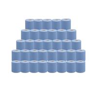 RelianceUK 72 Pack Recycled Blue Centre Feed Paper Rolls 2 Ply Embossed Quality Hand Towels | Heavy Duty Blue Rolls for Kitchen, Home, Office and Industrial Use Bulk Buy