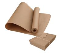 RelianceUK Brown Kraft Paper Roll - 90 GSM | Multipurpose Wrapping Paper Heavy Duty Rustic Roll for Packaging, Gift Wrapping, Shipping, Packing, Art, Crafts & Parcel Filling (Brown, 500mm/50cm X 100m)