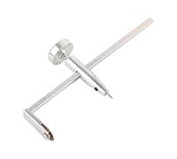 reliant jazzy 40cm Circle Cutter for plasterboard,Stainless Steel Punch Tool with Round knob Handle,Exact Round Notching for drywallceiling Tiles,Large Diameter 400mm