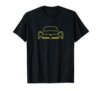 Reliant Regal classic British 1970s van line drawing yellow T-Shirt