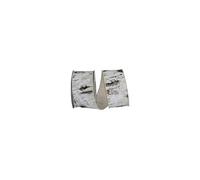 Reliant Ribbon Birch Tree Bark Forest Wired Edge Ribbon, 2-1/2 Inch X 10 Yards, White