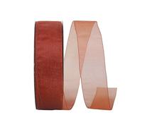 Reliant Ribbon Corp Ribbon, Rust, 1-1/2 Inch X 100 Yards