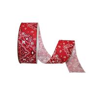 Reliant Ribbon Ribbon, Red, 1-3/8 Inch X 10 Yards