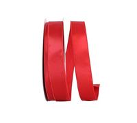 Reliant Ribbon Satin Value Wired Edge Ribbon, 1-1/2 Inch x 50 Yards, Red