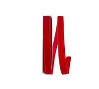 Reliant Ribbon Value Velvet Wired Edge, Red, 7/8 Inch, 50 Yards