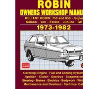 RELIANT ROBIN 1973-1982 Owners Workshop Manual