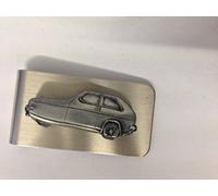 Reliant Robin Mk1 saloon. 3D pewter effect emblem on a stunning Money Clip ref202