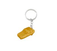 Reliant Robin MK1 Saloon Limited Copper Effect 3D split-ring keyring FULL CAR ref202