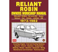 RELIANT ROBIN OWNERS WORKSHOP MANUAL 1973-1982