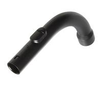 Reliapart 35mm Bent End Handle Connector Compatible for Miele S500 S600 S700 S800 Classic C1 Complete C1 C2 C3 Series Black Plastic Curved Hose Vacuum Hose 5269091 Replacement Part