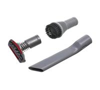 Reliapart Accessory Kit with Steel coloured Stair Tool, Round Dusting Brush & Crevice Tool Compatible for Dyson Vacuum Cleaner Precision Fit Attachments for Dyson DC14 and More