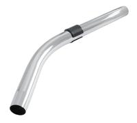 Reliapart Chromed Stainless Steel 32mm Friction-Fit Bent End with Air Valve Compatible for Numatic Henry Hetty Charles Harry HVR200 HVR160 HET160 CVC370 HHR200 HXV200 Vacuum Hose Handle Replacement