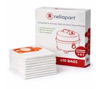 Reliapart Compatible Numatic Henry Hetty Microfibre SMS Dust Bags (10 Bags) NVM-1CH for Henry Hetty James NRV200 NVR225 RSV200 Series 604015 Dust Vacuum Cleaner Bags