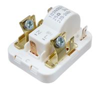 Reliapart Compressor Starting Device Relay Compatible for Danfoss FR NL PL SC TL Compressors with 4.8mm AMP Connection 103N0021 Fridge Freezer Compressor Start Relay Replacement