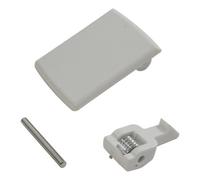 Reliapart Crosslee White Knight Bg411-442 Cl311 White Plastic Door Handle Kit (421309252891)