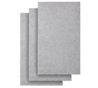 Reliapart Cut-to-Size Aluminium Cooker Hood Grease Filter Sheet 47cm x 90cm - Replacement for Logik, Russell Hobbs Extractor Hoods - Pack of 3